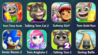 TOM TIME RUSH, TALKING TOM CAT 2, SUBWAY SURF, TOM GOLD RUN, SONIC BOOM 2, TALKING TOM 2 screenshot 4
