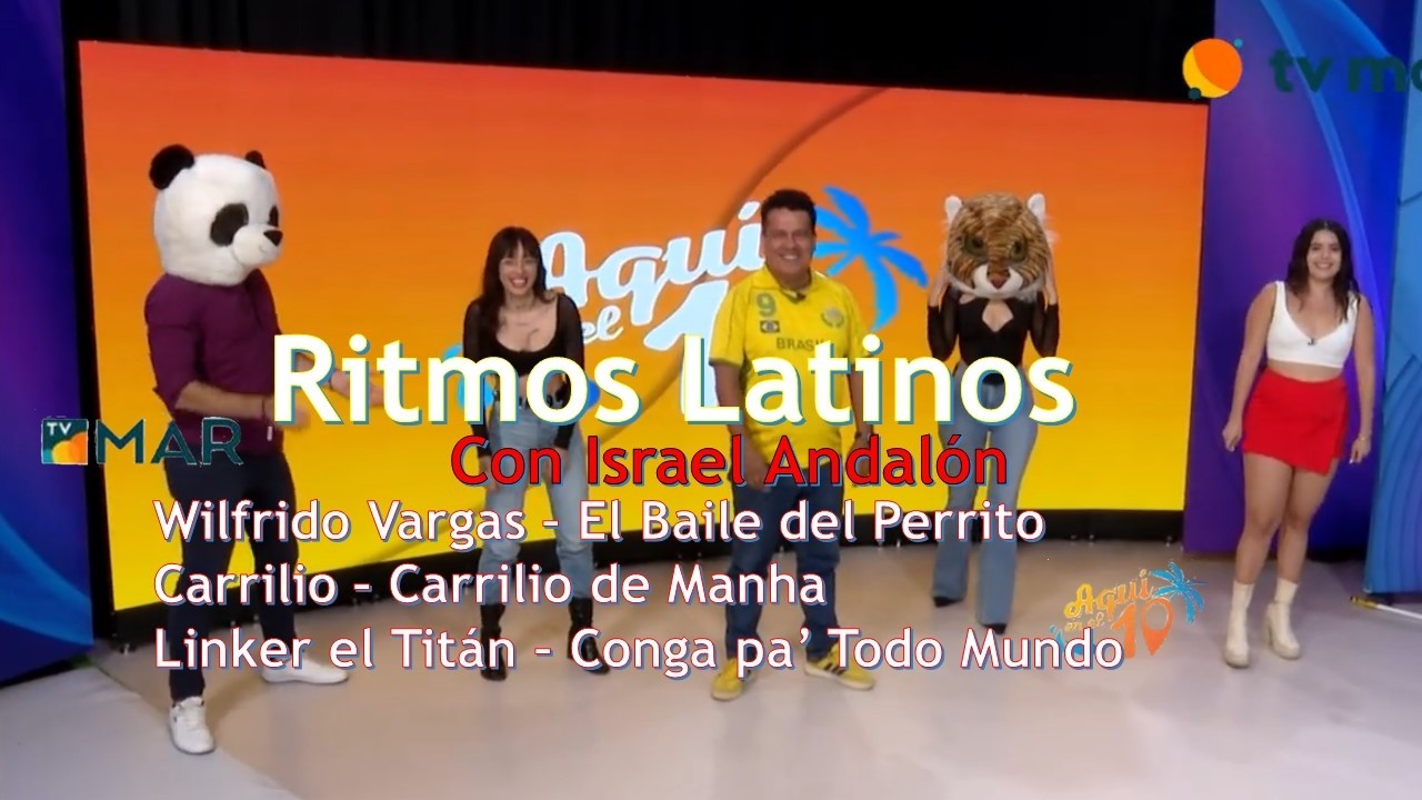 Capsulas de Baile con Israel Andalón en TV Mar.  18 Feb