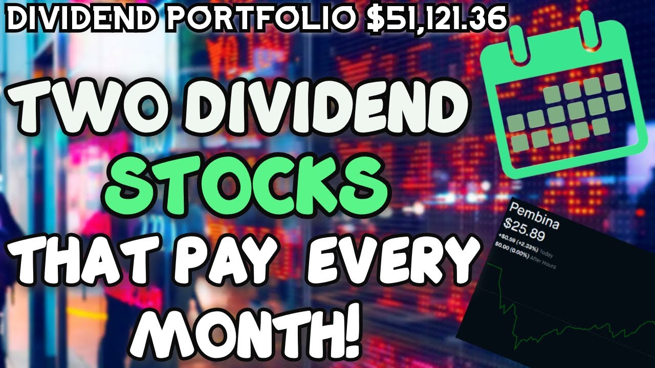 DIVIDEND Robinhood Investing 2 DIVIDEND Stocks That PAY Every MONTH