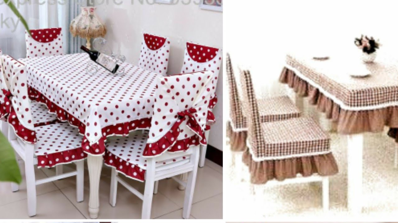 Latest Beautiful Dining Table Cloth Set Design Kitchen Table Chair Cover Ideas Youtube