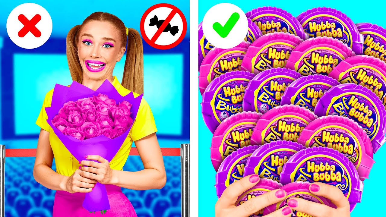 Cara Menyembunyikan Permen ke Dalam Bioskop | Situasi Lucu BaRaFun Challenge