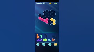 Block! Hexa Puzzle~Regulation A block 7 to 9 levels~ level-46