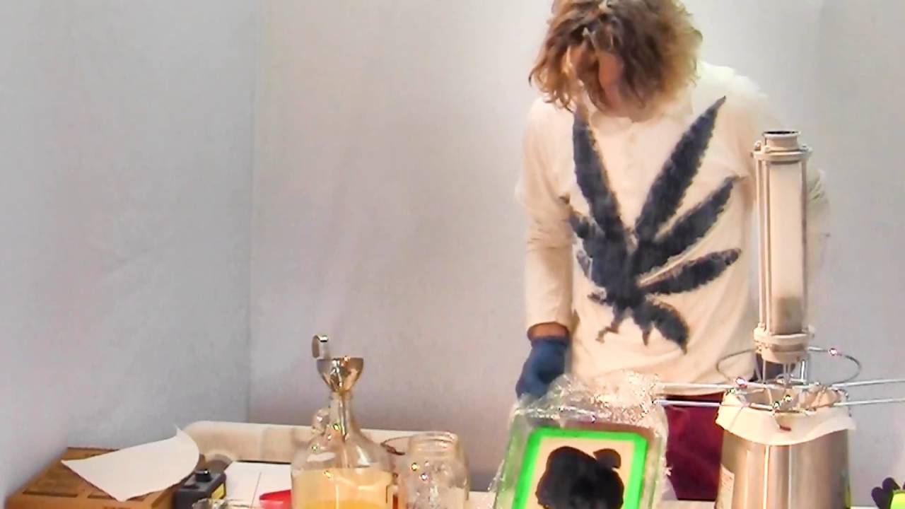 Cannabis oil SHATTER INFUSE with Mango, Lemon Oils PT 1