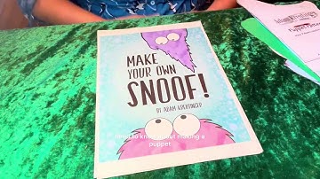 Making a Snoof puppet