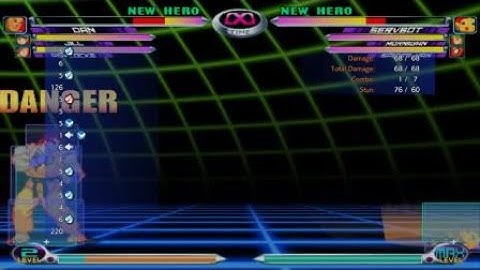 Mvc2 dan hibiki raging demon