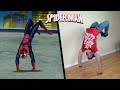 Stunts From Spiderman In Real Life (Ultimate Spider-Man)