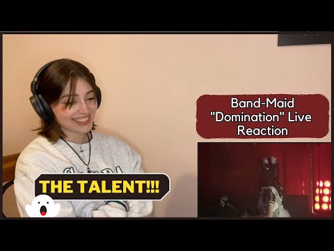 My New Fav Band?!!! | Band-Maid "Domination" Live - Reaction