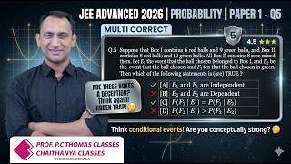 JEE ADVANCED 2026 MATHS | P1Q05 | ARE THESE BOXES A DECEPTION? THINK AGAIN!HIDDEN TRAP!