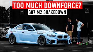 Our G87 M2 Had TOO MUCH Downforce on Its First Shakedown — Here's What Happened