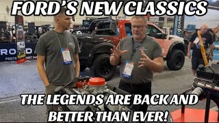 HERITAGE FORD V8s? STILL THE GREATS! BETTER THAN EVER PROCESSES EXPLAINED BY FORD.