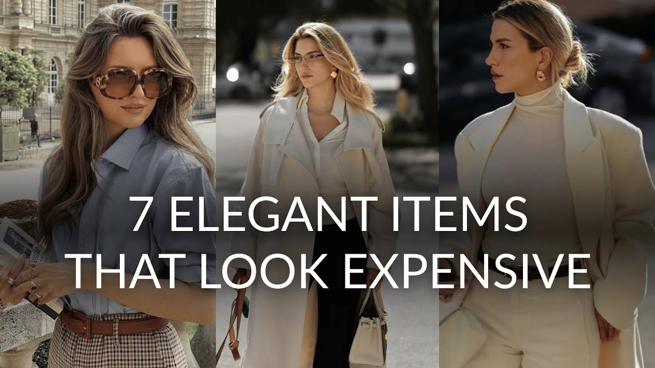 7 old money items that make you look expensive and elegant