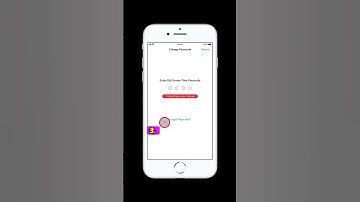 How To Reset iPhone Screen Time Passcode #shorts [Quick Tip]