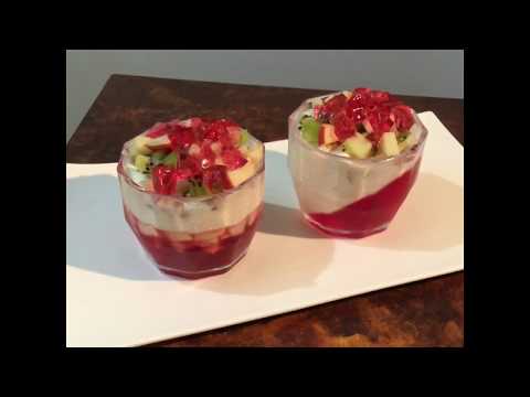 Video: How To Make Jelly With Fruit And Ice Cream