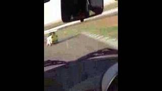 MGF VVC Rockingham Trackday 20/11/07 BIG WOBBLE on banking