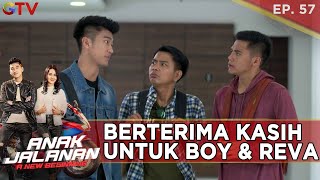 BERTERIMA KASIH KEPADA BOY DAN REVA - ANAK JALANAN