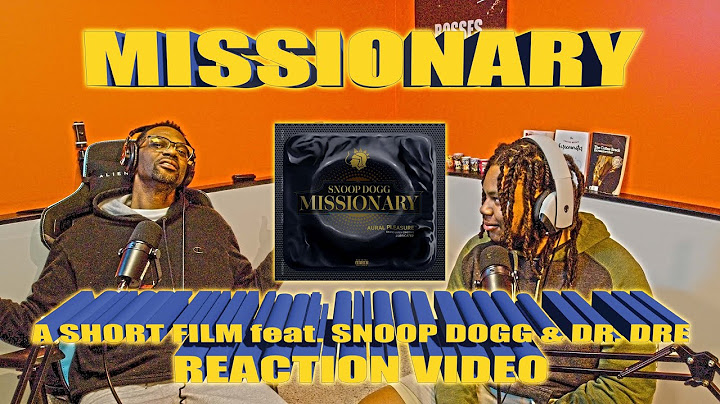 Our First Reaction To Missionary - A Short Film ft. Snoop Dogg & Dr. Dre