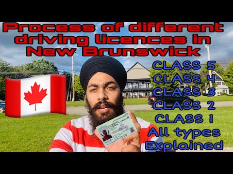 Process of Driver’s Licenses in New Brunswick | ATLANTIC CANADA