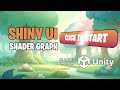 Create a shiny ui element with unitys canvas shader graph