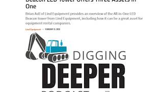 All-In-One Beacon LED Tower Podcast Episode from Digging Deeper
