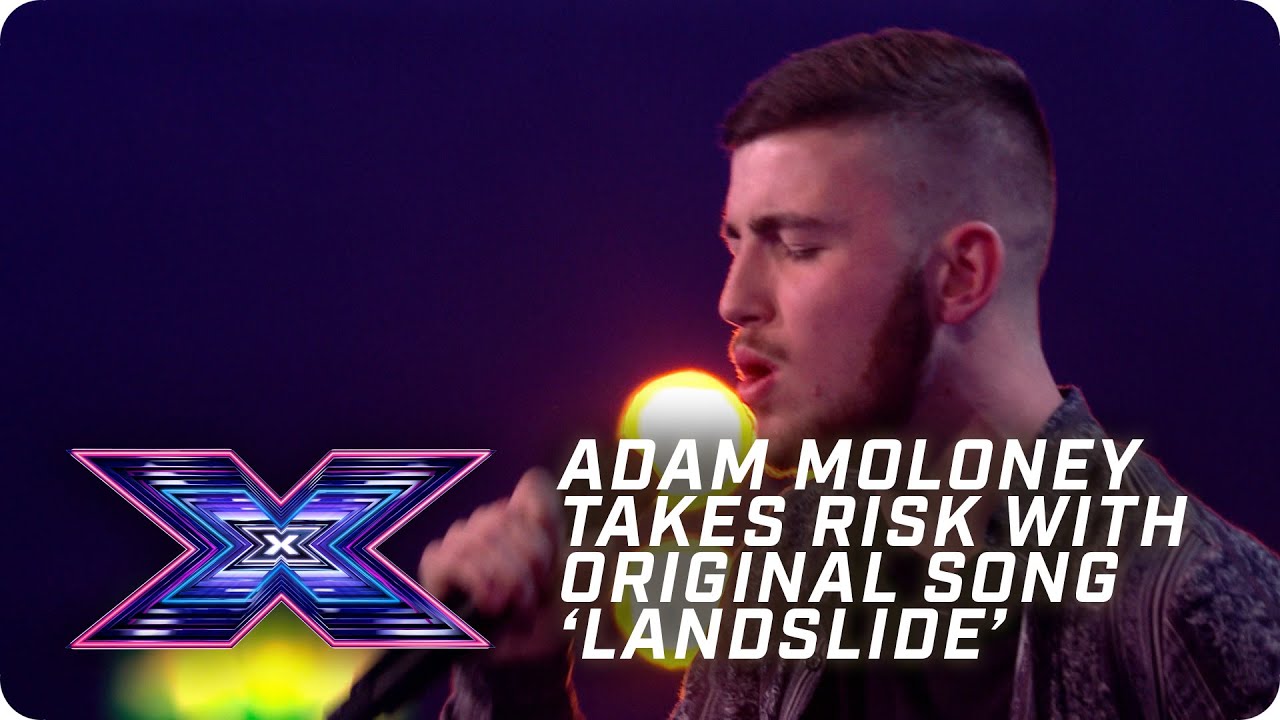 Adam Moloney takes RISK with original song 'Landslide' | X Factor: The Band | Arena Auditi