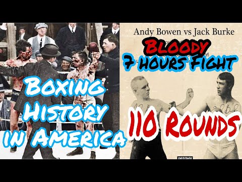 The Boxing Match That Lasted 7 Hours | Jack Burke Vs Andy Bowen