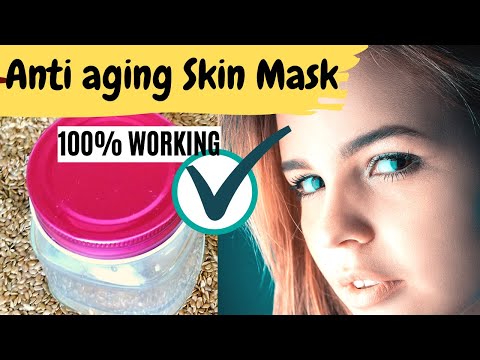 ⭐-flax-seeds-gel-for-skin-tightening-and-skin-firming-diy-|-wrinkles-and-saggy-skin-remedies-at-home