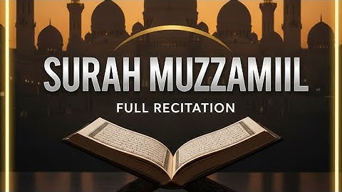 Surah Al-Muzzammil | Rise in the Night for Allah | سورة المزمل #islamicvideo #tilawat #quran #surah