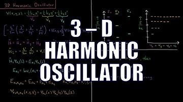Quantum Chemistry 5.11 - 3-D Harmonic Oscillator
