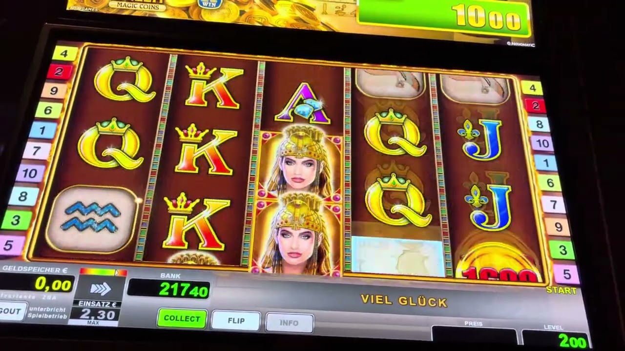 Power Casino Spielothek Tag 63 mit #Novo Pyramide Fortune 2€ Freispiele #Eye Queen Magic Coins 2€