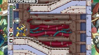 Megaman Zero 4 - NicosCrabB Location (Nicos Crab B)