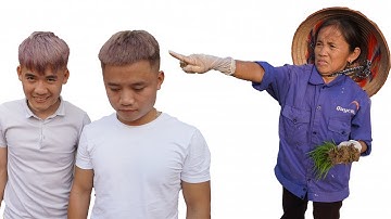 Hưng Troll | Hai Anh Em Thử Nhuộm Tóc Đỏ Xem Phản Ứng Của Mẹ Bà Tân Vlog Và Cái Kết