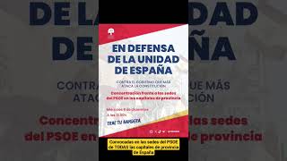 Manifestaciones Convocadas En Toda Espaa Para Hoy 6 De Diciembre A Las 13 H psoe pedrosnchez