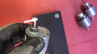 Geared BLDC motor GM35-BL3219-0774 3 gear ratios test video