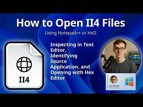II4ファイル（インターネット情報ファイル）の開き方