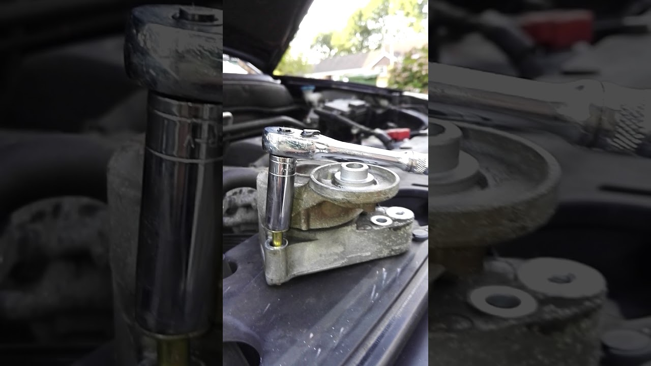 Honda crv 2002 52 plate belt tensioner removal. This is the ¼" driver