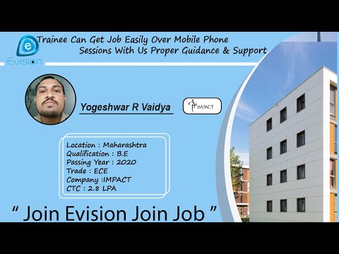 Congrats ,Yogeshwar R. Vaidya | Nagpur | Salary 2.8 LPA |Got Selected in Impact Infotech Pvt. Ltd.