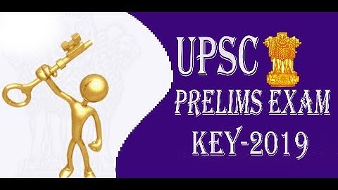 UPSC PRELIMS EXAM KEY EXPLANATION 2 || ICON INDIA