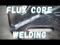 Flux Core Welding Basics for Beginners *W/ A Cheap Welder