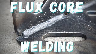 Flux Core Welding Basics for Beginners *W/ A Cheap Welder