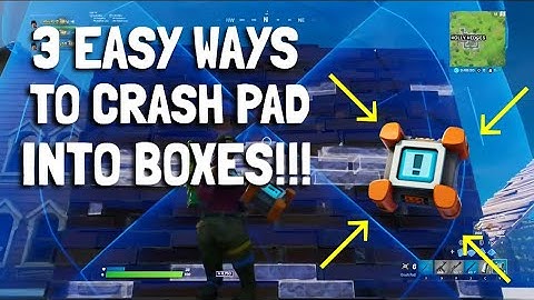 HOW TO CRASH PAD INTO SOMEONE’S BOX!!! (EASY)