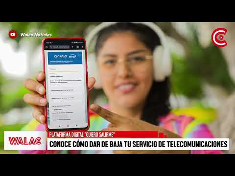 PIURA | OSIPTEL te enseña cómo DAR DE BAJA tu servicio de TELECOMUNICACIONES