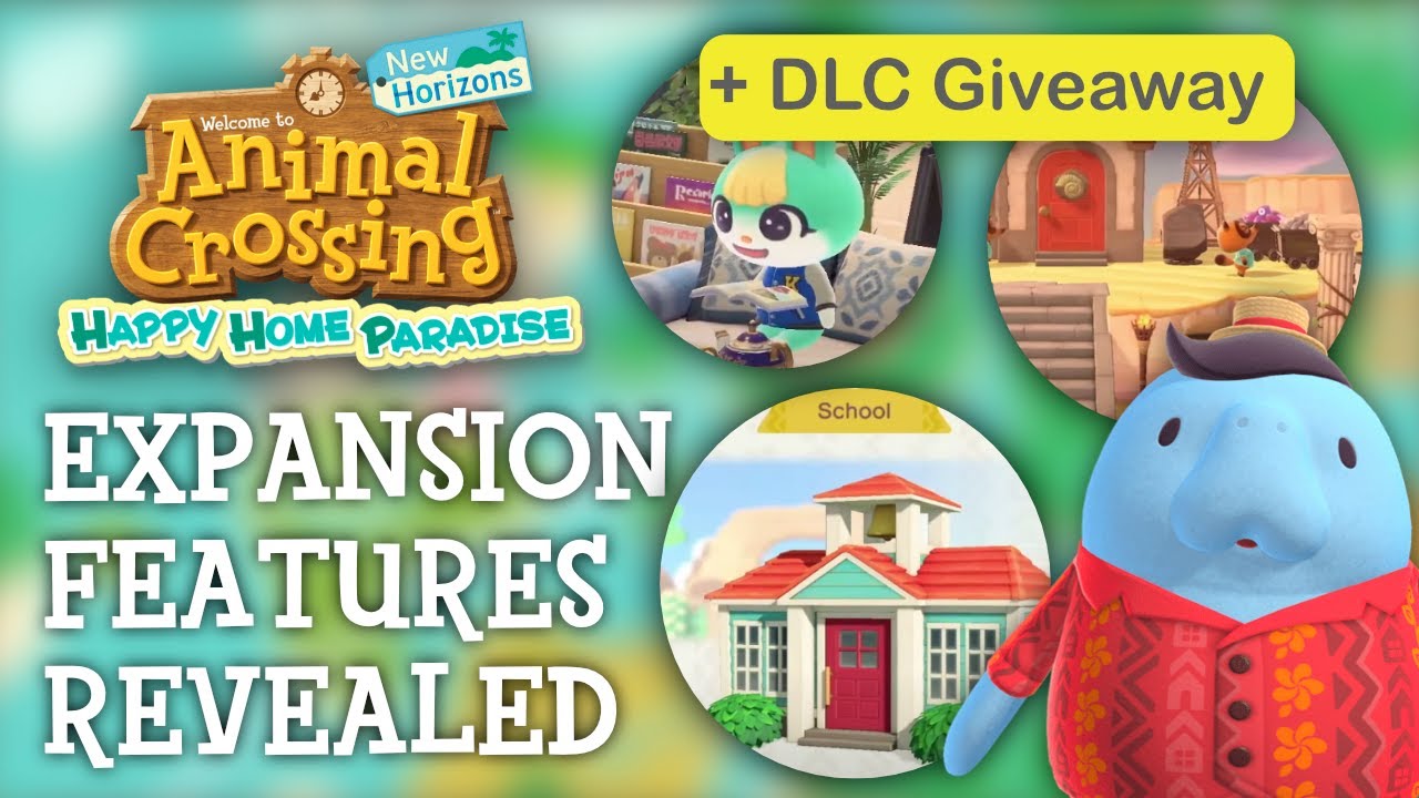 Animal Crossing Happy Home Paradise - FEATURES REVEALED (DLC Giveaway)