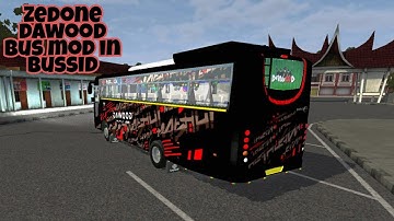 Download New ZEDONE Bus Mod In Bus Simulator Indonesia - Bussid Bus Mod - Bussid Car Mod - Bussid