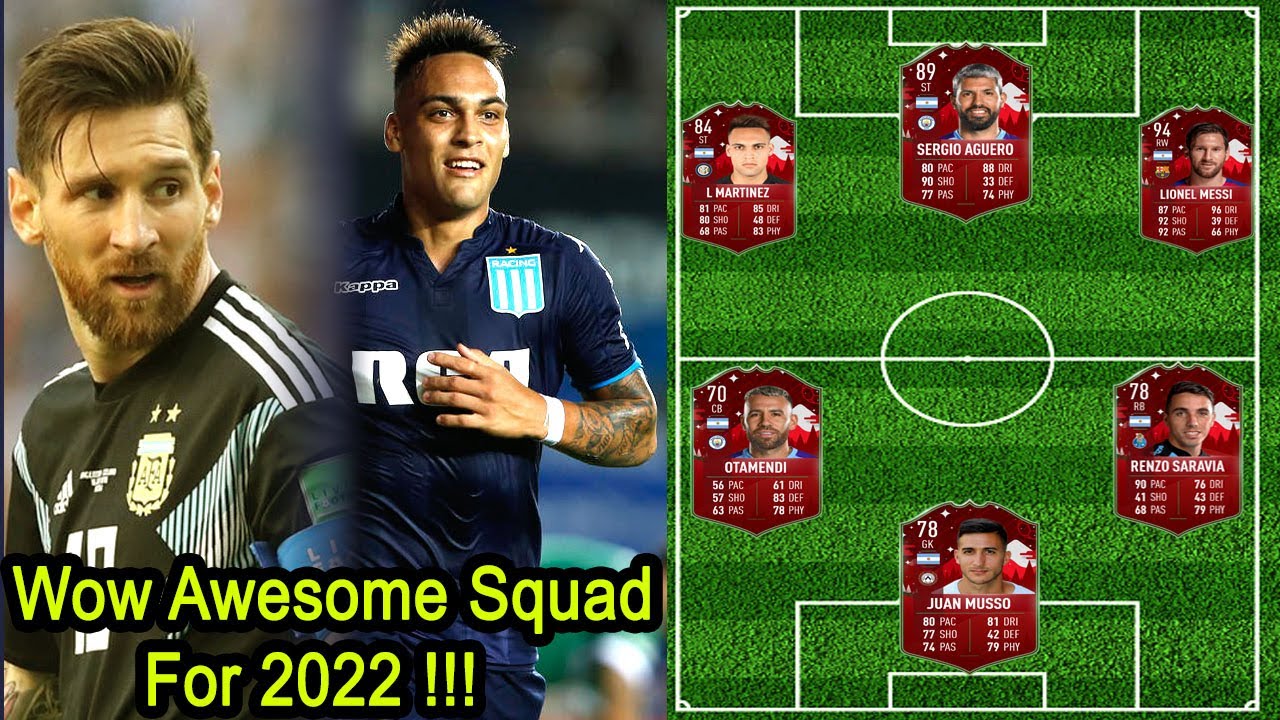 OMG!🔥 New Argentina Squad for 2022 World Cup Qualifiers & Friendly