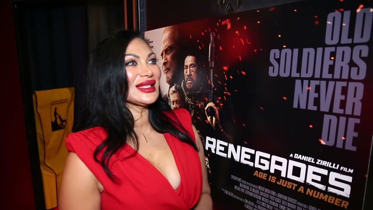 Jeanine Nerissa Sothcott interview at the Renegades UK Premiere
