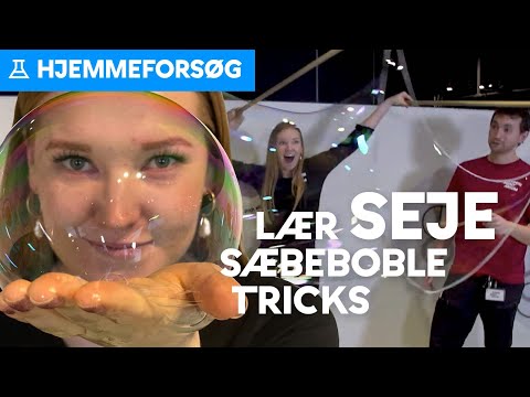 Video: Sådan laver du selv sæbebobler