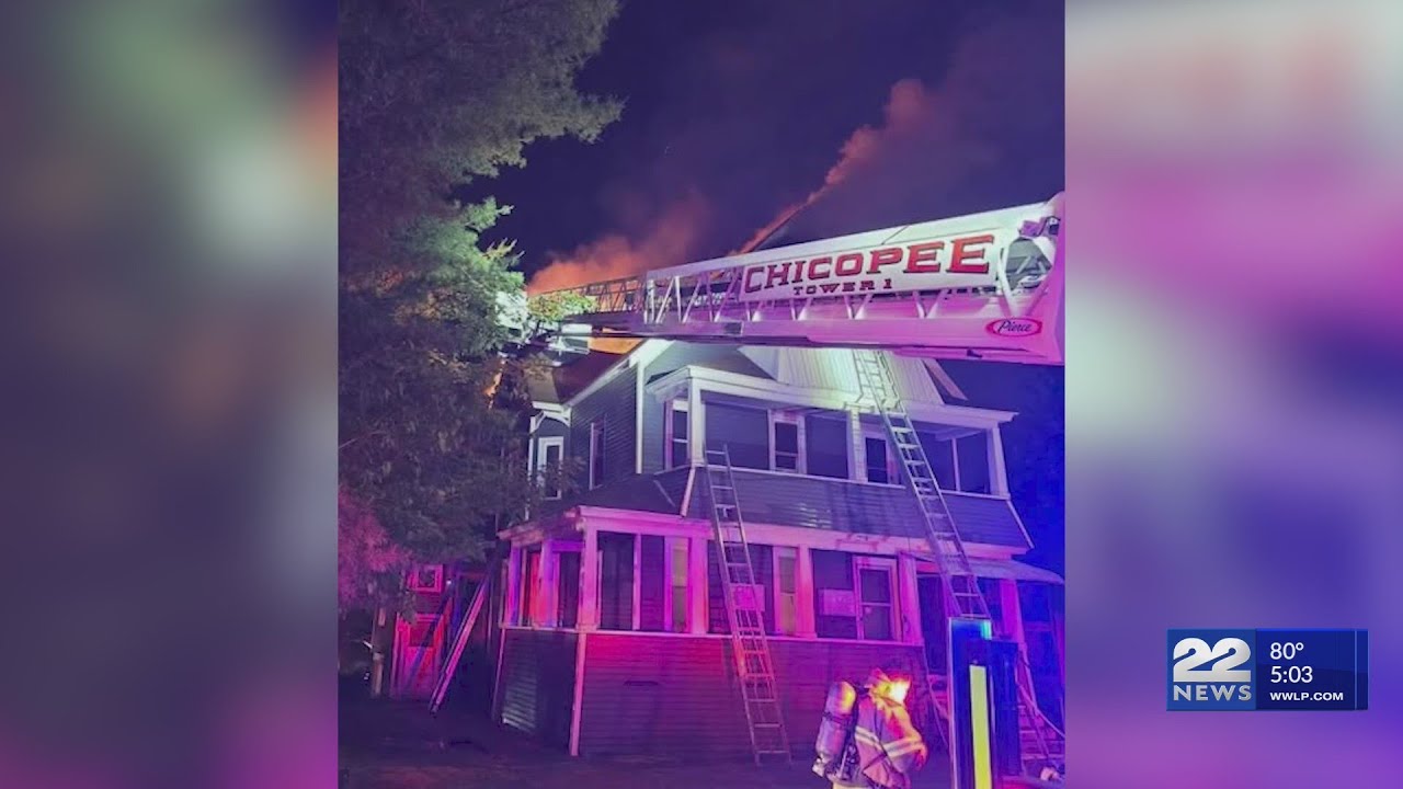 Chicopee woman charged with arson following Belcher Street fire - YouTube