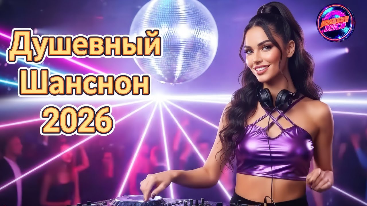 Русская Музыка Шансон 🎧 Душевный disco-chanson для хорошего настроения