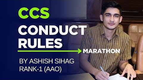 CCS CONDUCT RULES 🔥marathon