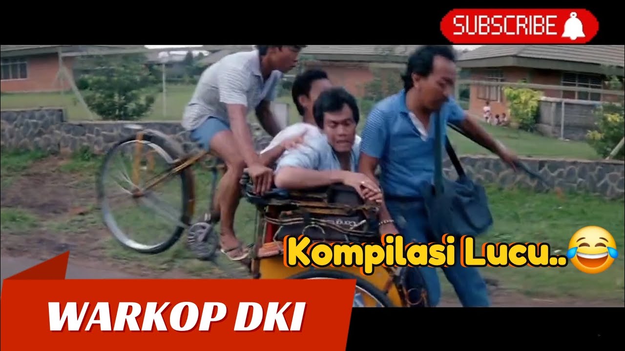 Kumpulan film WARKOP DKI PALING LUCU.. Komedi Jadul Bikin Ketawa.. seri 80an sampai 90an
